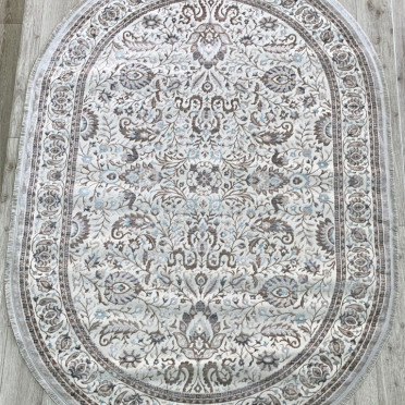 Ковер Avon 36861A OVAL L.GREY BLUE