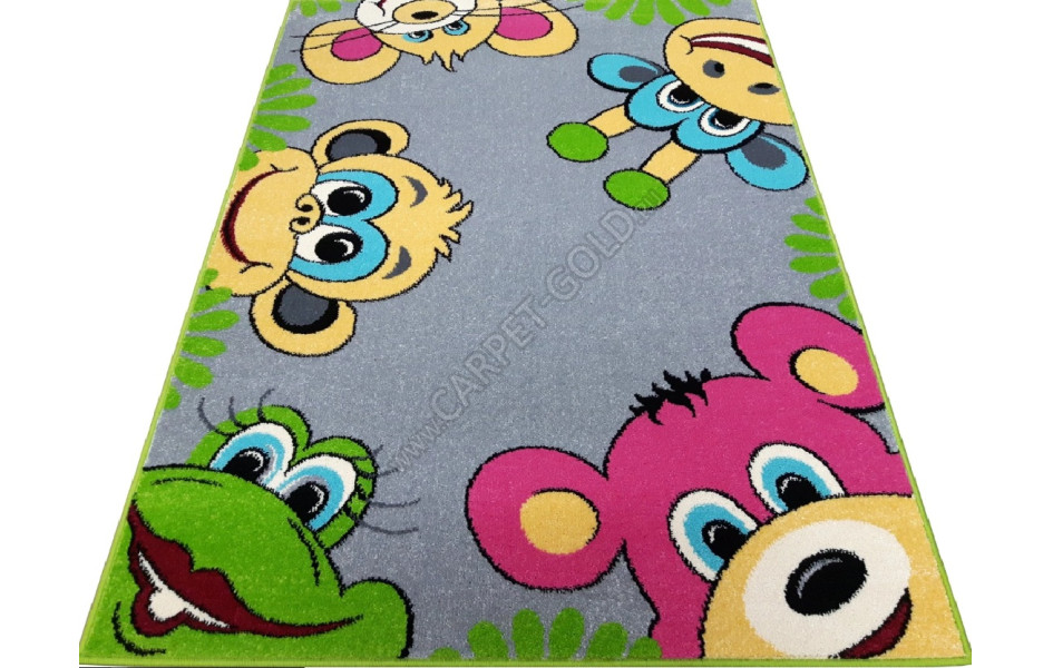 Детский ковер Agnella Funky Top Tig graphite