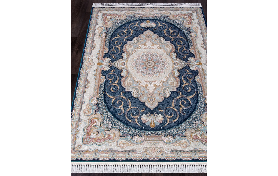 Ковер 144 - DARK BLUE - Прямоугольник - коллекция FARSI 1500
