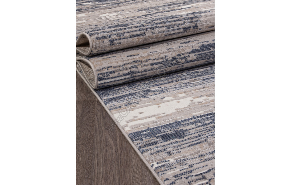 Ковер 8676 - GRAY-BLUE - Прямоугольник - коллекция RICHI