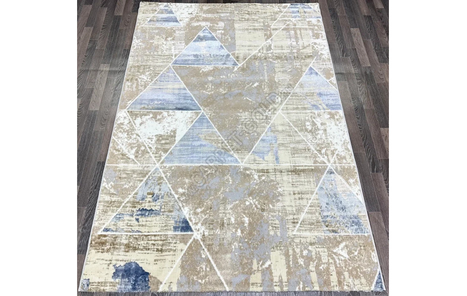 D067A_CREAM SHIRINK BLUE FDY Semnan