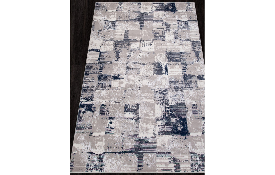 Ковер 8673 - GRAY-BLUE - Прямоугольник - коллекция RICHI