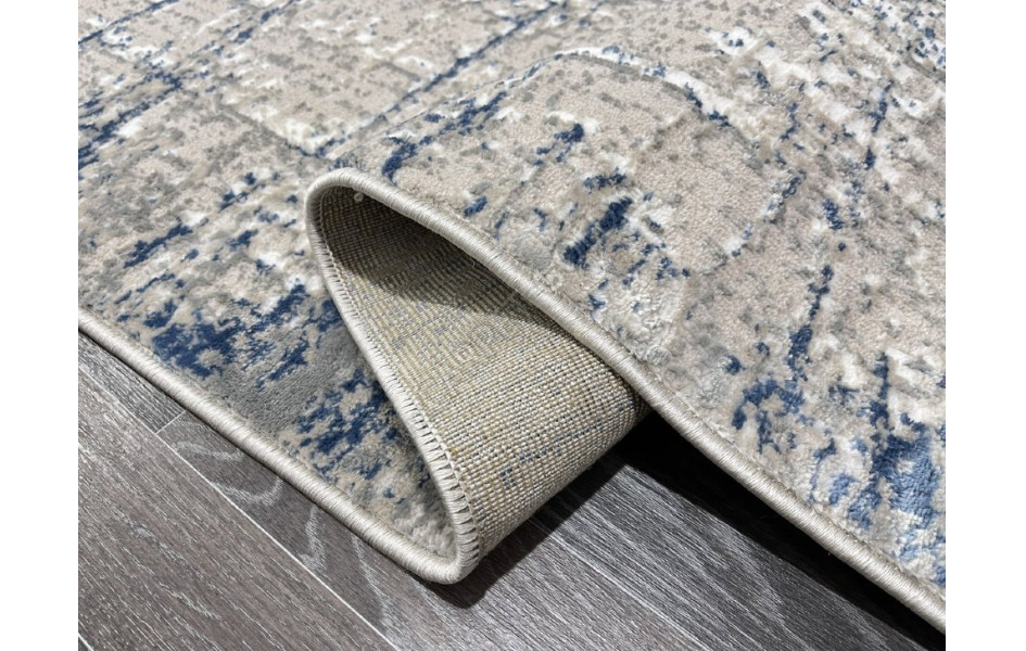 Турецкий ковер 40200A_COKME BEJ / MAVI овал