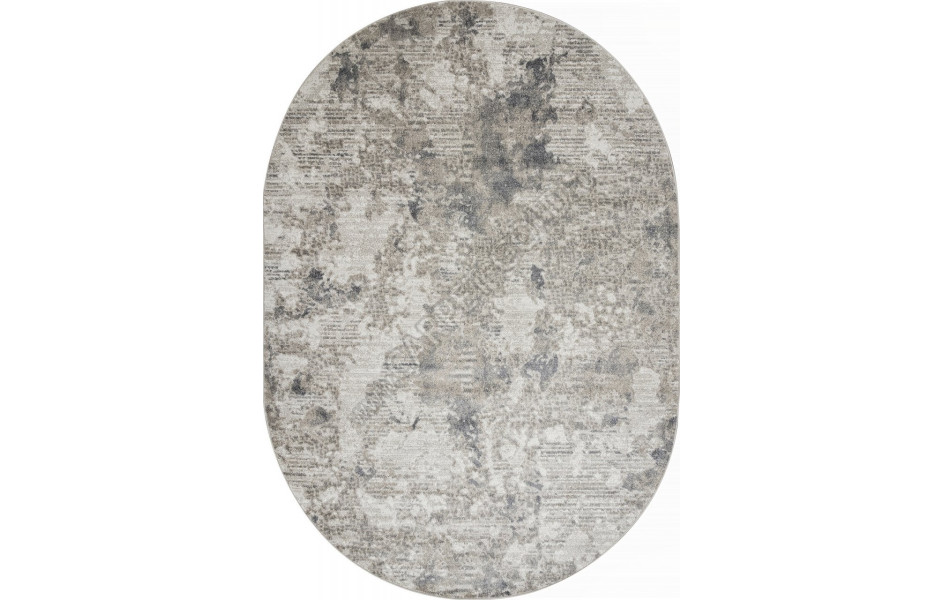 Ковер F152 - BEIGE - Овал - коллекция TORNADO
