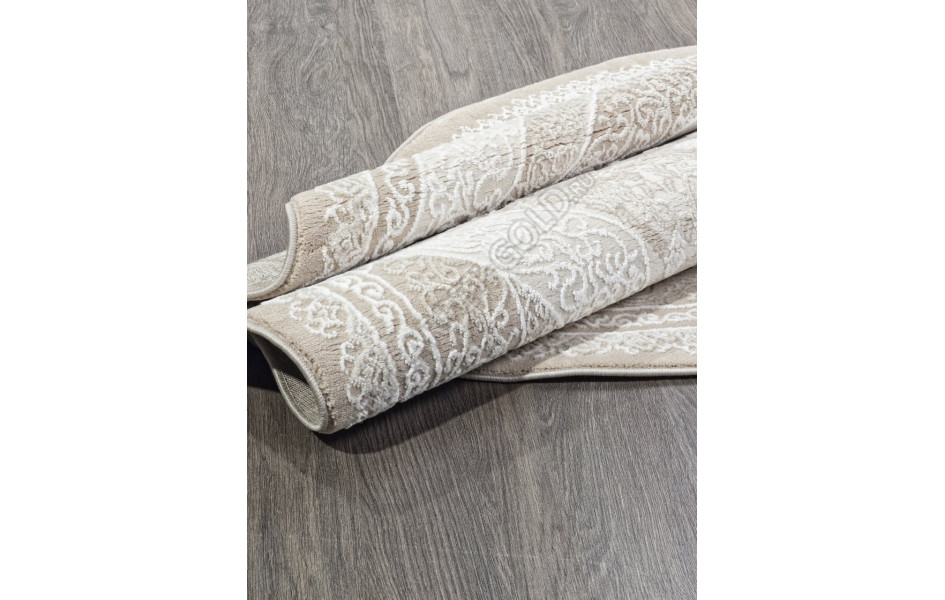 Ковер 04088A - BROWN / BROWN - Круг - коллекция ARMINA