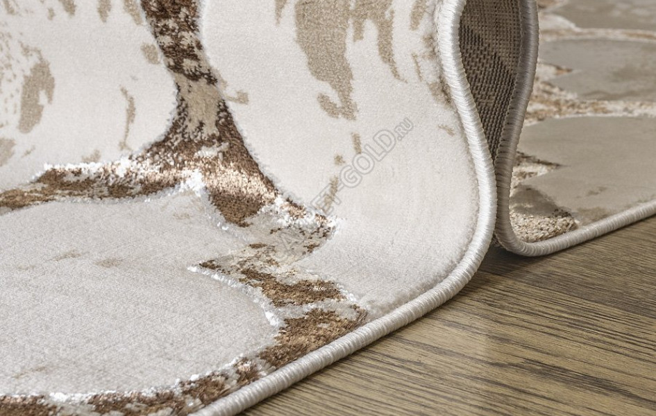 КОВРЫ ДИЗАЙН NM82A ЦВЕТ BROWN Rich овал