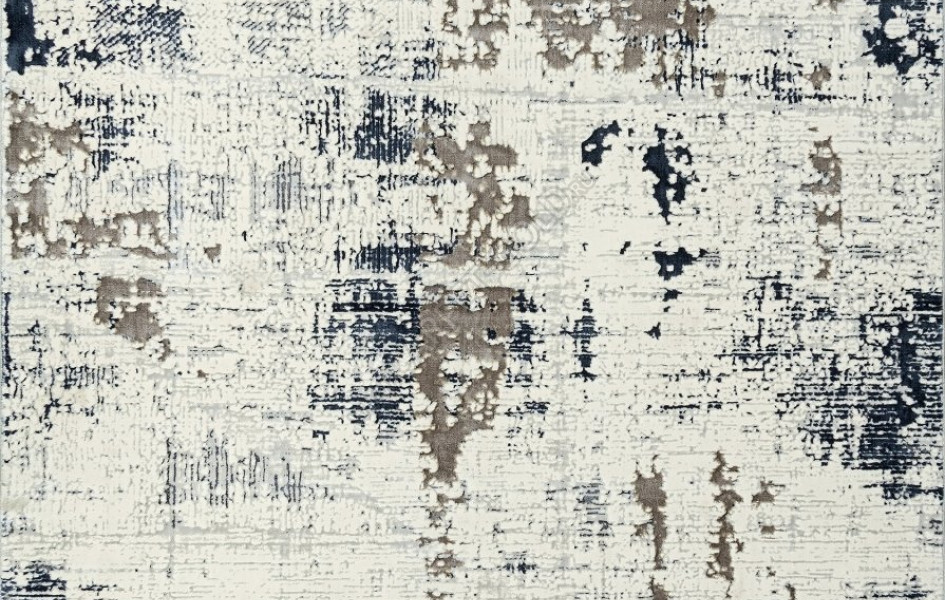 Ковер N2023A - CREAM / D.BLUE - Прямоугольник - коллекция POMPEI