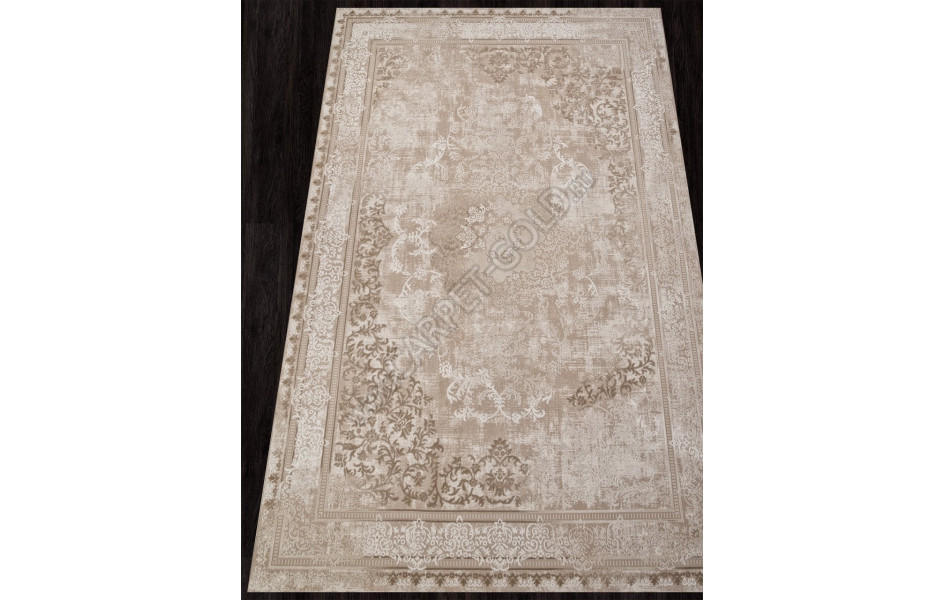 Ковер M030A - LIGHT BEIGE / CREAM - Прямоугольник - коллекция SIESTA