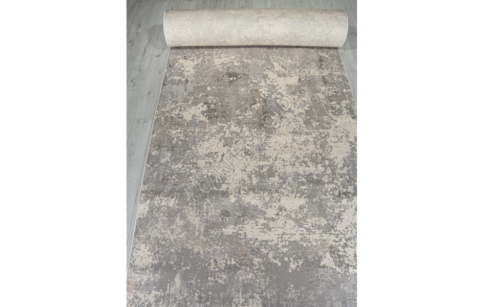Ковер F477 - GRAY-BEIGE - Дорожка - коллекция LIMAN