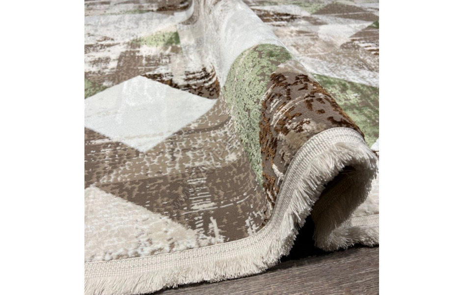 DECO 10128A GREEN-BEIGE